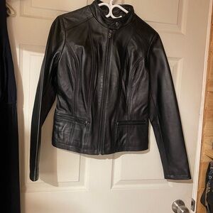 New Bhs Sophisticates lamb leather jacket